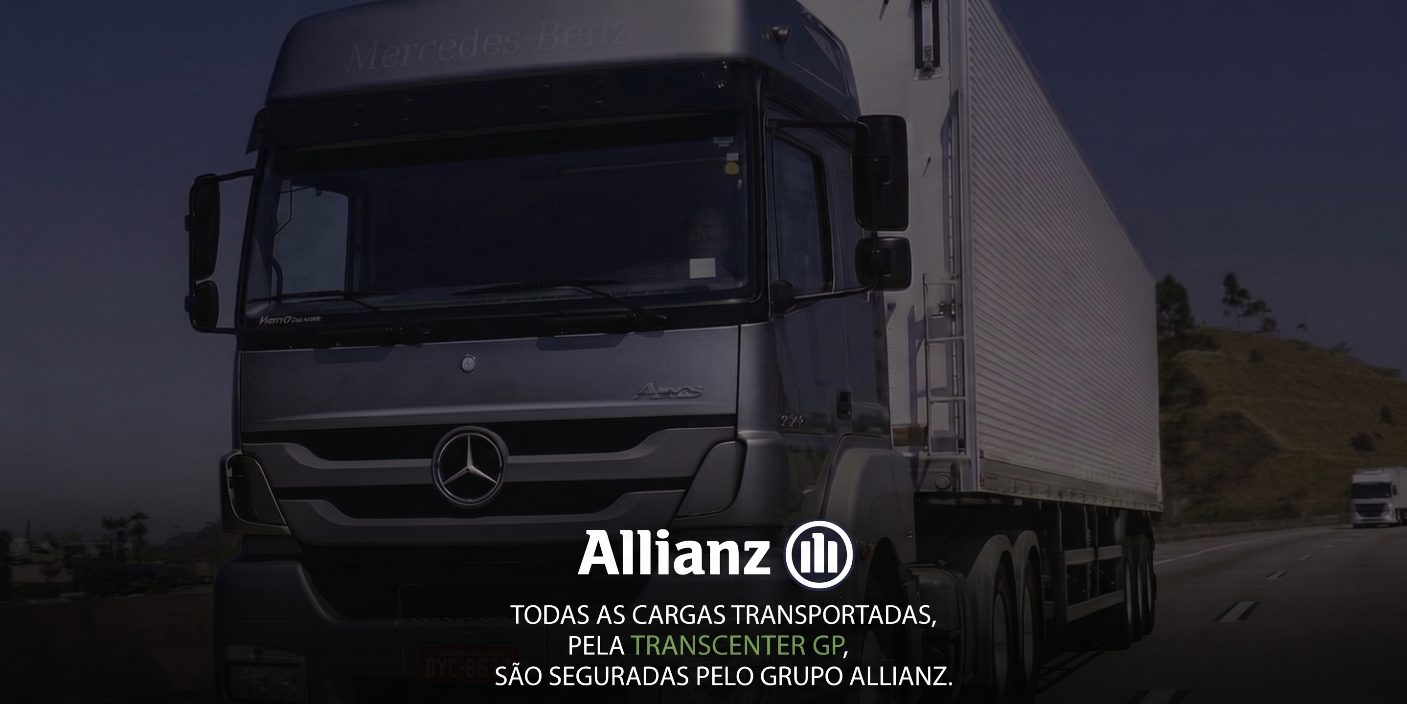 Todas as cargas transportadas pela TranscenterGP são seguradas pelo grupo AXA, a marca número 1 de seguros no mundo.